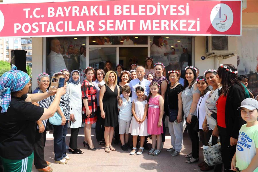 BAYRAKLI’NIN SEMT MERKEZLERİNE İLGİ BÜYÜK