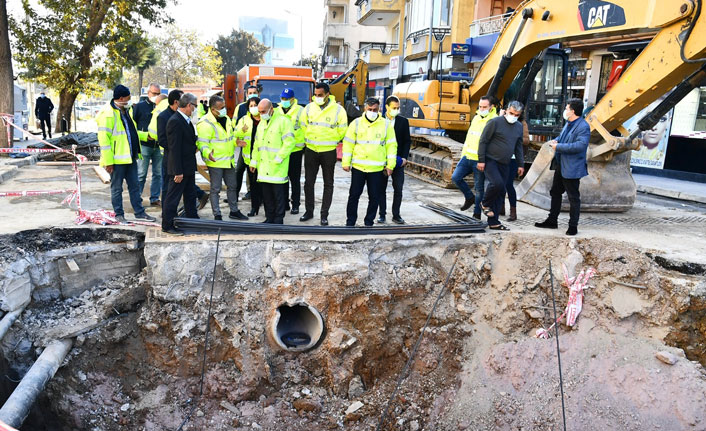 Soyer, taşkınları sona erdirecek projeleri yerinde inceledi