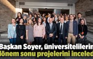 Başkan Soyer, üniversitelilerin dönem sonu projelerini inceledi