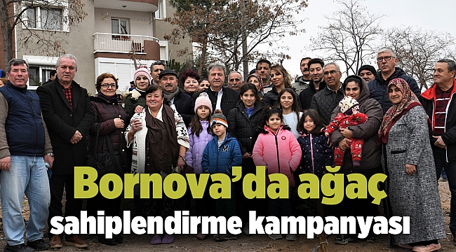 Bornova Belediyesi, ağaç sahiplendirme kampanyası