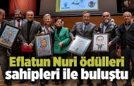 Eflatun Nuri ödülleri sahipleri ile buluştu