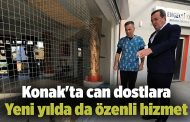 Konak'ta can dostlara Yeni yılda da özenli hizmet