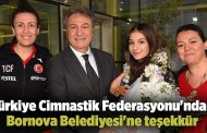 Türkiye Cimnastik Federasyonu'ndan Bornova Belediyesi'ne teşekkür