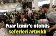 Fuar İzmir’e otobüs seferleri artırıldı