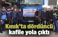 Kınık’ta dördüncü kafile yola çıktı