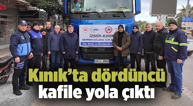 Kınık’ta dördüncü kafile yola çıktı