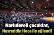 Narlıdereli çocuklar, Nasreddin Hoca ile eğlendi